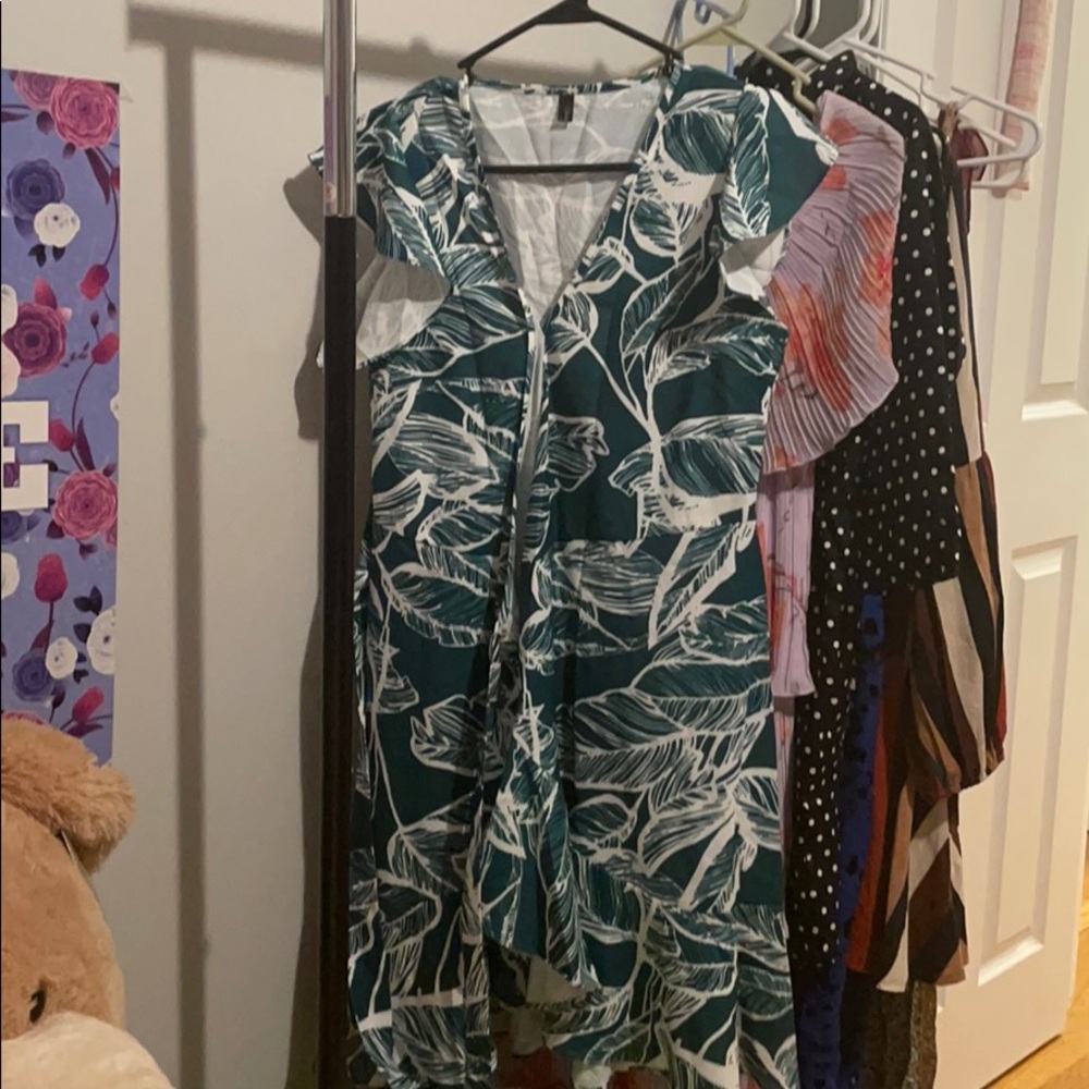 Wrap around dress